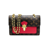 Louis Vuitton Red Monogram Canvas Victoire