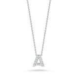 Roberto Coin "Tiny Treasures" Love Letter A in Diamonds