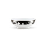 Richard Ginori 1735 "Labirinto" Nero Salad Bowl