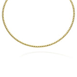 LAGOS "Caviar Gold" Beaded Collar 16" Necklace