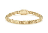 LAGOS "Caviar Gold" Station 6mm Caviar Bracelet in 18kt Yellow Gold