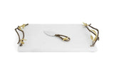 Michael Aram Zen Garden Cheese Board with Spreader