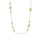Armenta Clover Station 18kt Yellow Gold Necklace