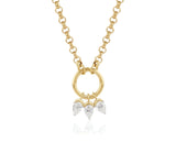 Phillips House Triple Pear Diamond Necklace