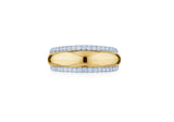 Orbit Wedding Ring with Diamonds