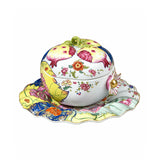 Tobacco Leaf Pomegranate Box With Stand