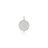 18kt Gold Medium Diamond Pebble Locket