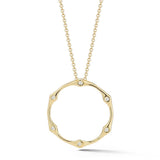 Barbela Design Diamond Ophelia 14kt Yellow Gold Diamond Necklace