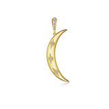 Penny Preville Starburst Diamond Moon Medallion