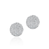 Phillips House "Affair" Infinity 14kt White Gold Diamond Stud Earrings