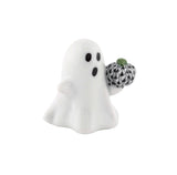 Ghost with Pumpkin Figurine