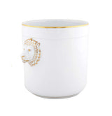 Cachepot With Lion Heads - Gold