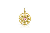 Flora Pendant - Light Pink Tourmaline - Leigh Maxwell Jewelry