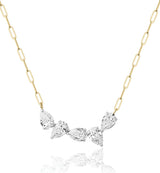 Phillips House Five Pear Diamond Necklace