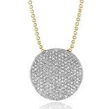 Phillips House "Affair" 14kt Yellow Gold Diamond Infinity Large Necklace