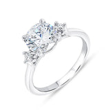 Louis Anthony Jewelers "Timeless" Diamond Engagement Ring in 18K White Gold (6.5)