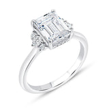 Louis Anthony Jewelers "Timeless" Diamond Engagement Ring in 18K White Gold (6.5)