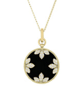 Roberto Coin Venetian Medallions Medium Pendant Necklace in 18kt Yellow Gold