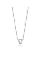 "Tiny Treasures" Love Letter V in Diamonds