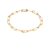 Gucci "Link to Love" 18kt Yellow Gold Women's Link Bracelet
