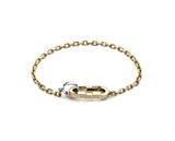 Gucci "Link to Love" 18kt Yellow Gold Chain Bracelet