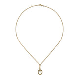 Gucci "Horsebit" 18kt Yellow Gold Chain Necklace