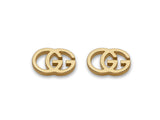 "GG Running" 18kt Yellow Gold Stud Earrings