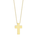 "Tiny Treasures" Cross 18kt Yellow Gold Pendant Necklace