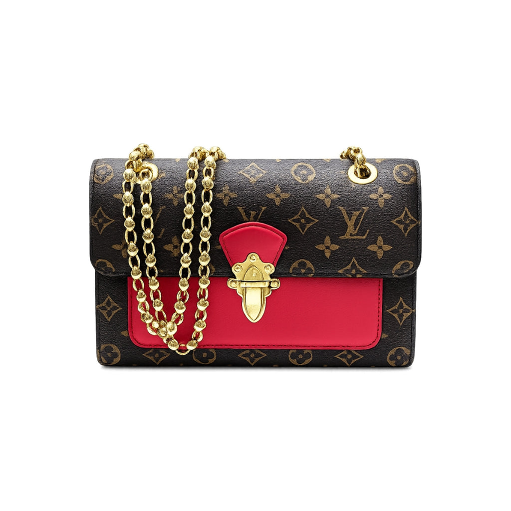 Louis Vuitton Red Monogram Canvas Victoire