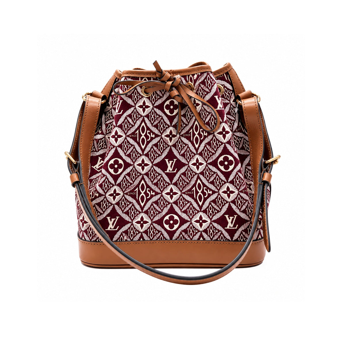 Louis Vuitton Bordeaux Since 1854 Canvas Petit Noe Bag