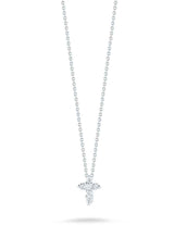 Roberto Coin Baby Cross Pendant with Diamonds