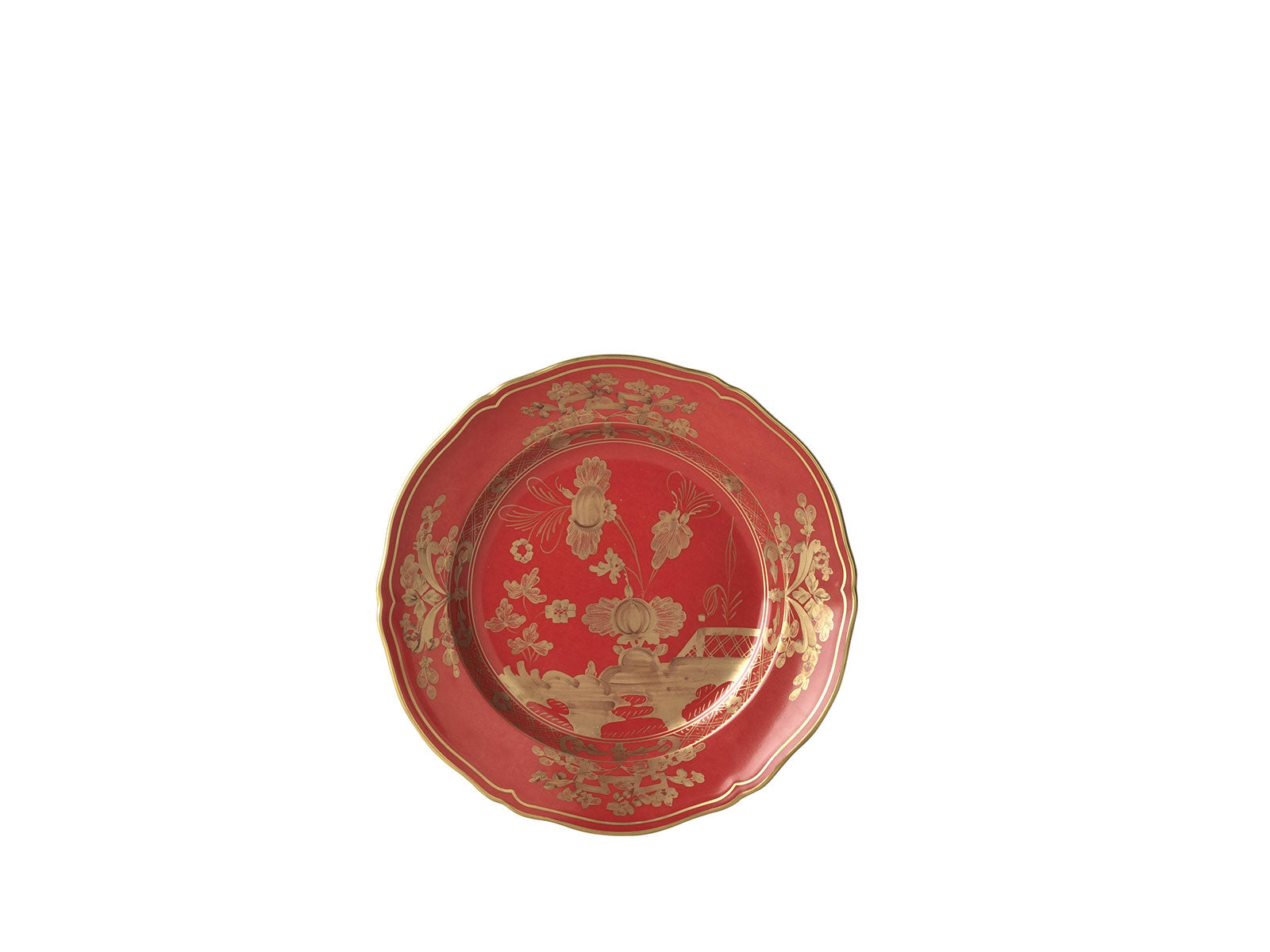 Richard Ginori "Oriente Italiano" Rubrum Flat Dessert Plate
