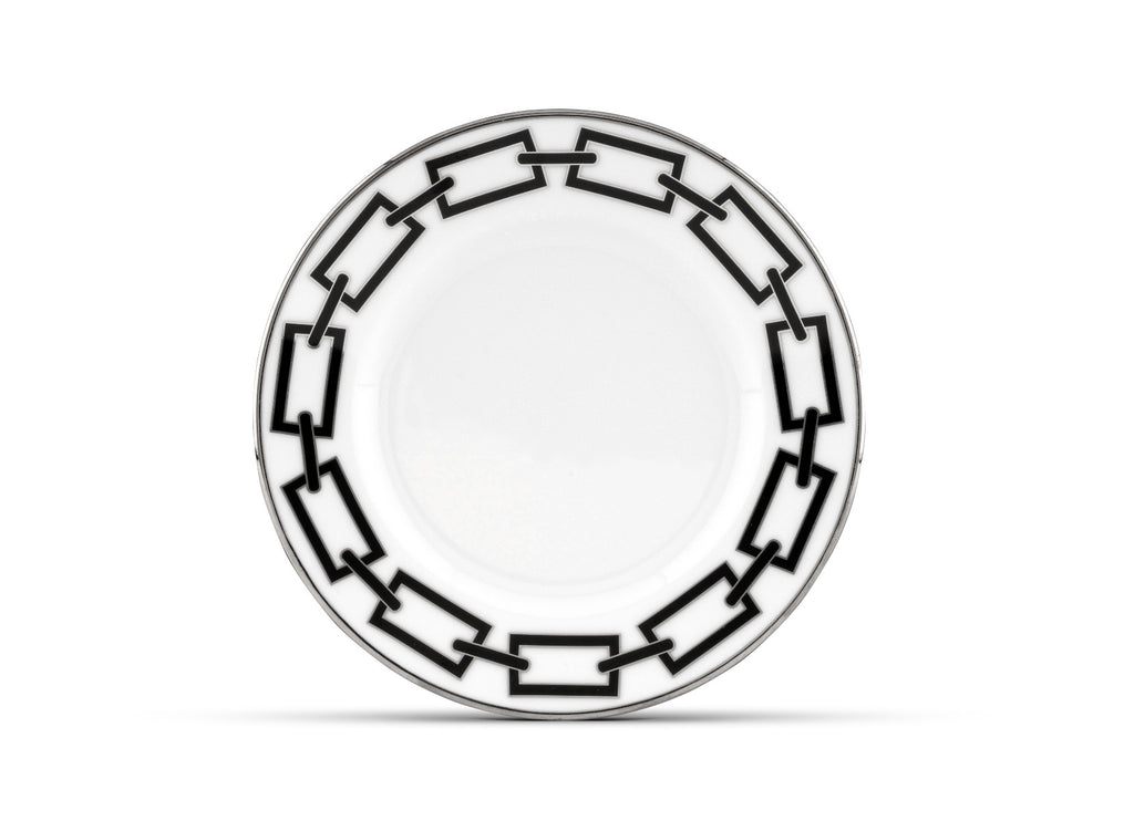 Richard Ginori 1735 "Cantene" Nero Bread Plates, Set of 2