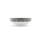"Labirinto" Nero Salad Bowl