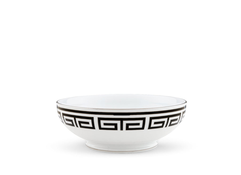 Richard Ginori 1735 "Labirinto" Nero Salad Bowl