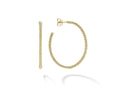 LAGOS " Caviar Gold" Caviar Hoop Earrings in 18kt Yellow Gold