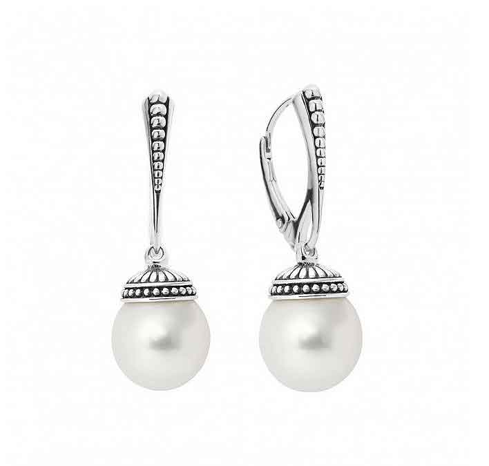 LAGOS "Luna" freshwater Cultured Pearl Drop Earrings
