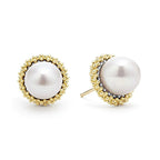 "Luna" Pearl Stud Earrings