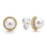 LAGOS "Luna" Pearl Stud Earrings