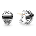 LAGOS "Black Caviar" Black Ceramic Stud Earring