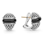 LAGOS "Black Caviar" Black Ceramic Stud Earring