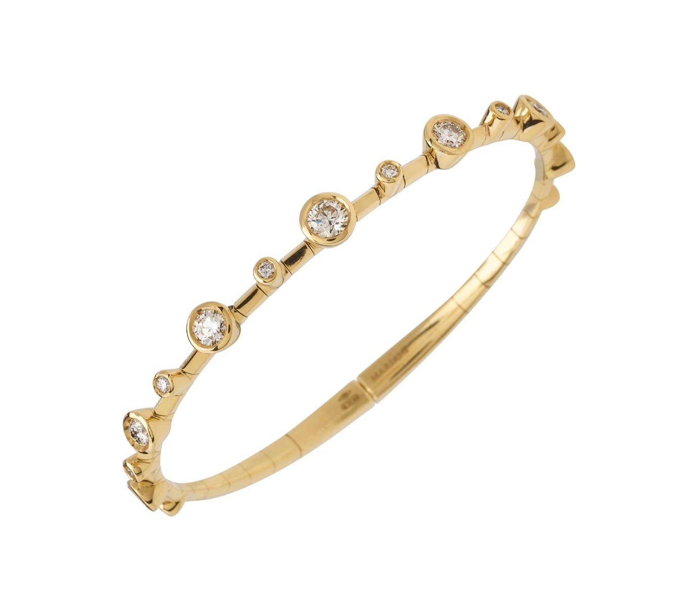 Mariani Diamond Elettra Bracelet in 18kt Yellow Gold
