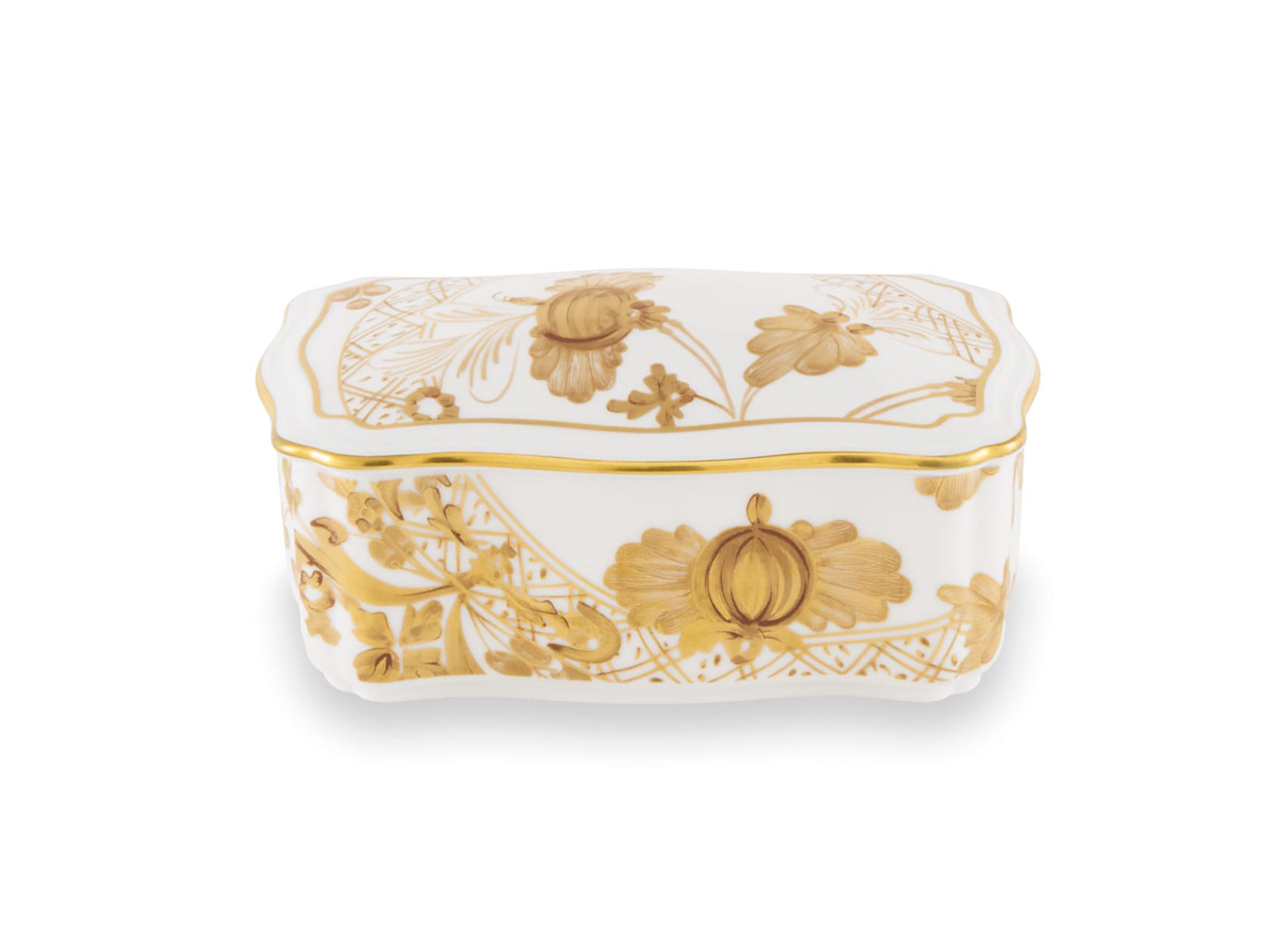 Richard Ginori 1735 "Oriente Italiano" Rubrum Large Trinket Box