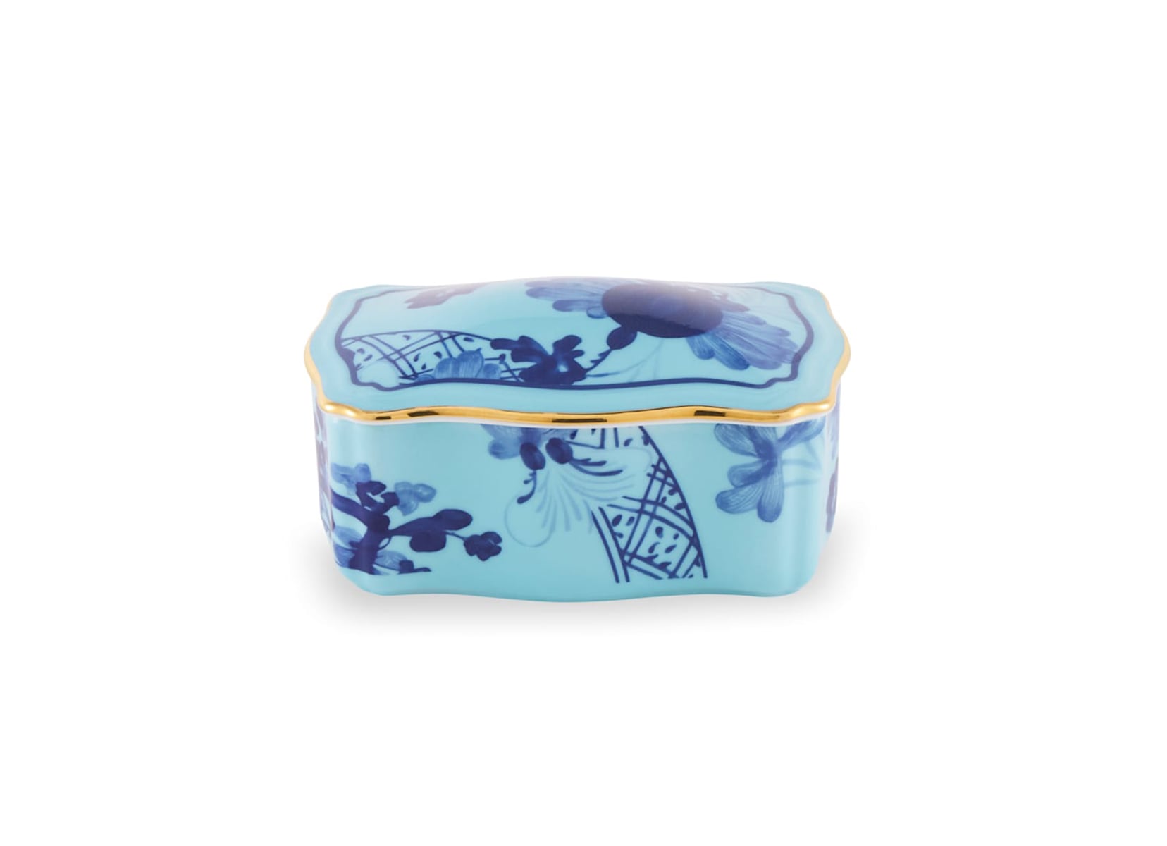 Richard Ginori 1735 "Oriente Italiano" Iris Jewelry Box