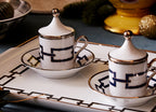 "Cantene" Nero Coffee Set For Two
