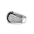 "Black Caviar" Beaded Diamond Ring (7)