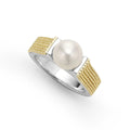LAGOS Two-Tone Caviar Pearl Ring (7)