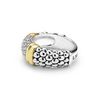 "Signature Caviar" Two-Tone Caviar Diamond Ring (7)
