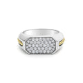 LAGOS "Anthem" Two-Tone Octagon Diamond Ring