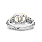 "Signature Caviar" Two-Tone Interlocking Diamond Ring (7)